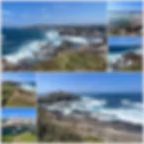 Landschaft Nordspanien, Jakobsweg, Camino del Norte, Tapia, Steilküste, Leuchtturm, Meer, Strand
