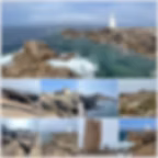 Landschaft Nordspanien, Jakobsweg, Camino del Norte, Fisterra, Muxia, Leuchtturm,Felsen, Kirche, Marienerscheinung, Monument