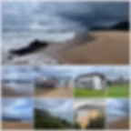 Landschaft Nordspanien, Jakobsweg, Camino del Norte, Laredo, Guemes, Fähre, Strand, Steg