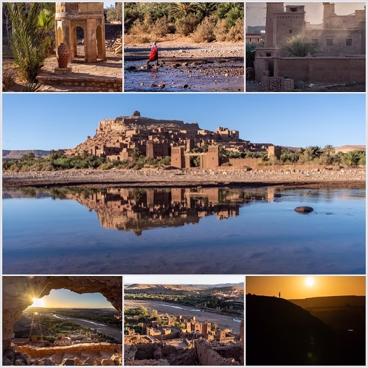 Ait Ben Haddoh, Gladiator, Sunrise, Sunset, Marokko, Morocco
